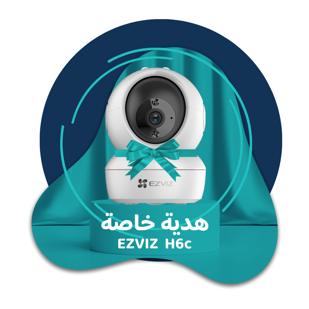 الباقة التجارية المتكاملة ( 6 كاميرات مراقبة شبكية  8MP-IP )