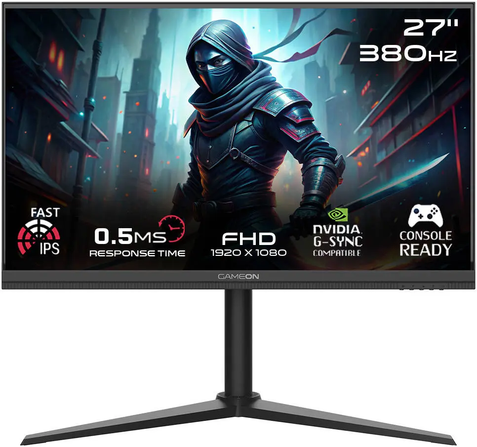 GAMEON MONITOR ( 27 - Fast IPS - 380Hz - 0.5Ms - HDMI 2.1) شاشه