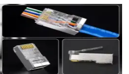 US-K6RJM Unistar RJ45 Metal High 