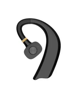 Single-ear Bluetooth headset with ANC noise cancellation – Stylish design